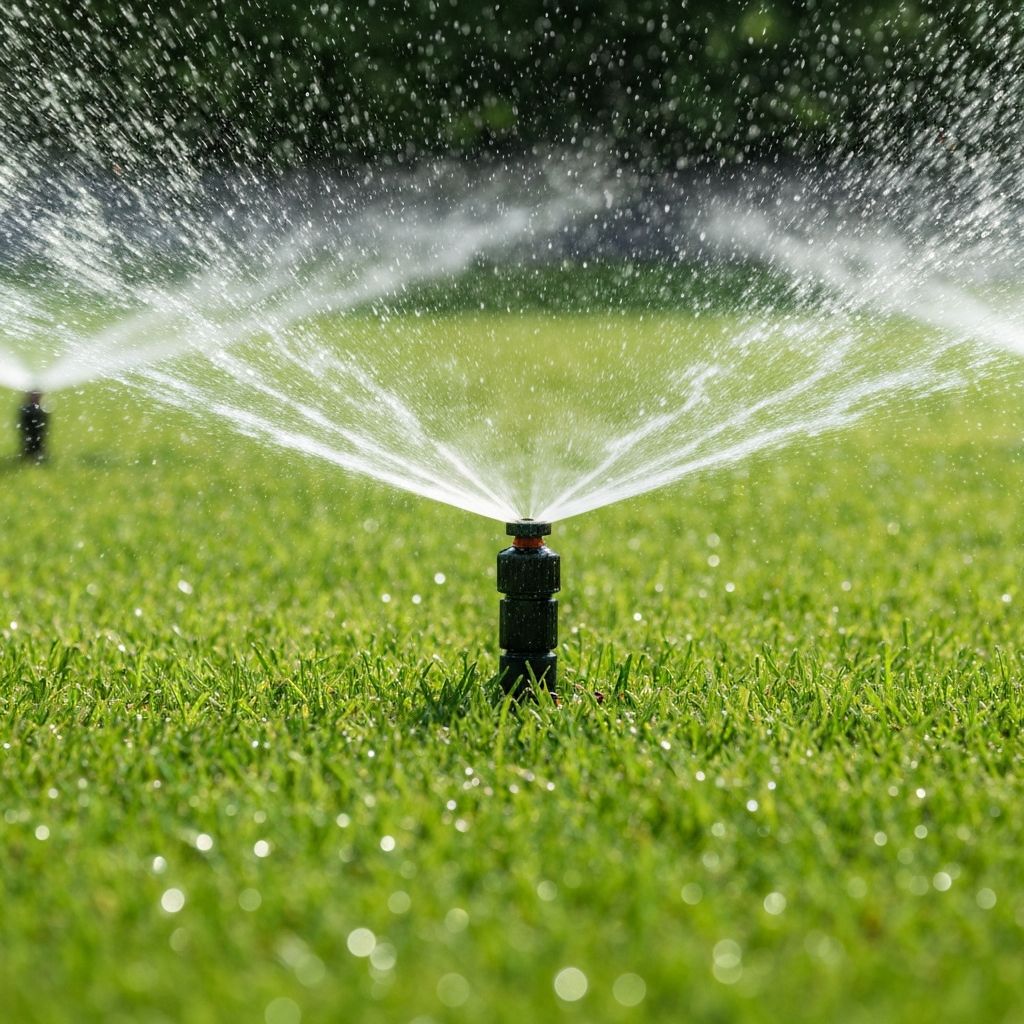 شبكات الري الآلي