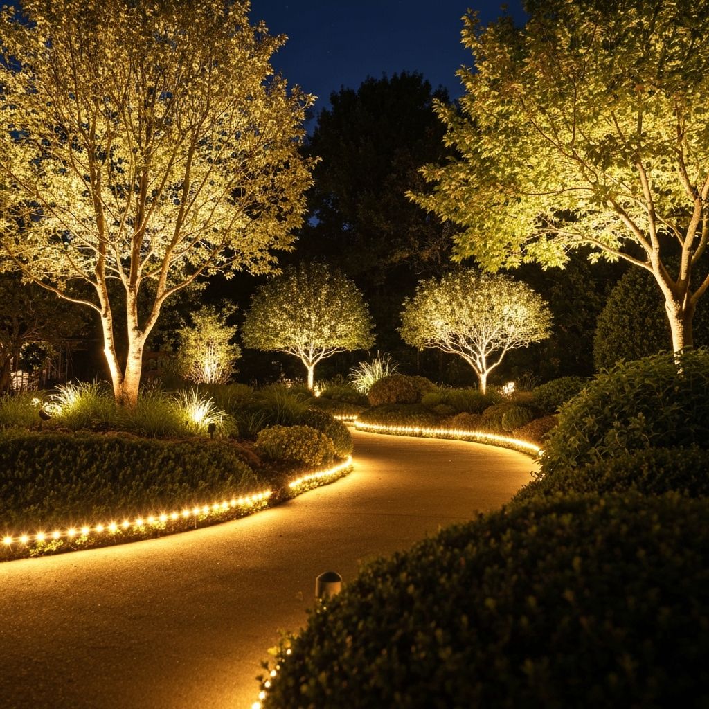 إنارة الحدائق